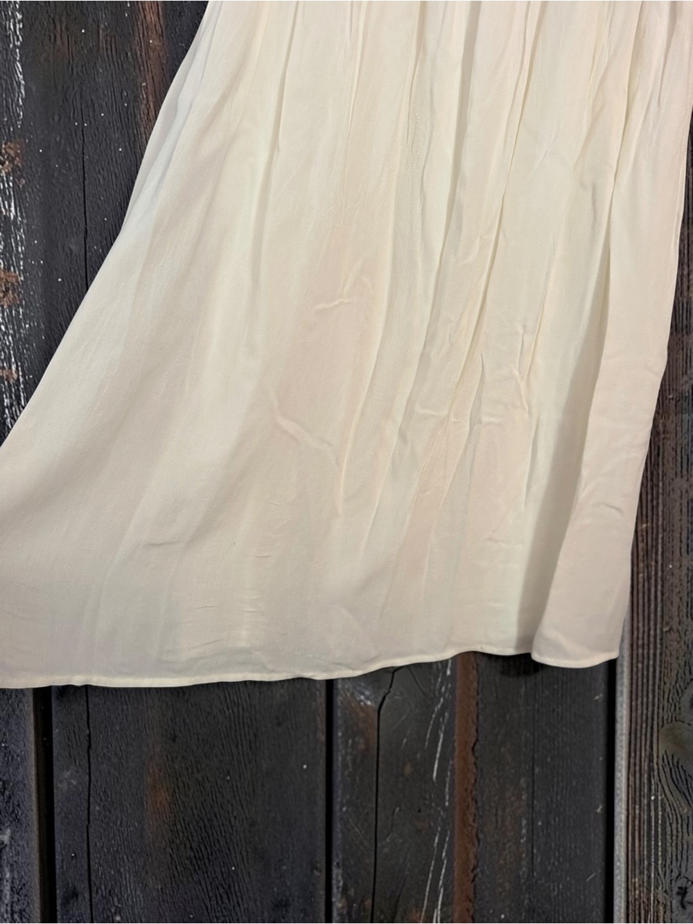 Altar'd State White Mini Dress with Pink Embroidered Trim - Picture 7 of 11